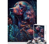Puzzle for Teenagers 1000 Pieces Irish Setter Dog Toy Wall Decor Gift Birthday Educational Games Train Your Brain And Hands Size 38x52cm