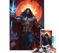 Puzzle for Teenagers 1000 Pieces Jesus Holy Avenger Help The Brain Exercise Stress Reliever Brain Teaser Game for Age 14+ Game (50x75cm)