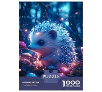 Puzzle for Teenagers 1000 Pieces Magical Hedgehog Teenager Puzzles Brain Teaser Game Precision Cutting Unique Birthday And Gifts 70x50cm/1000pcs