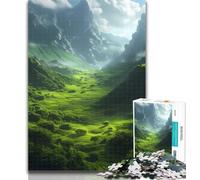 Puzzle for Teenagers 1000 Pieces Natural Landscapes Educational Games But Fun And Humorous Art Work Gift (size 38x26cm)