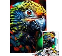 Puzzle for Teenagers 1000 Pieces Parrot in Borderlands Help The Brain Exercise Stress Reliever Brain Teaser Game for Age 14+ Game (38x52cm)