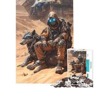 Puzzle for Teenagers 1000 Pieces PostApocalyptic Wanderer Help The Brain Exercise Pattern Assembly Toy Wall Decor for And 14 Years And over (38X26cm)