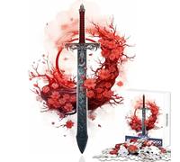Puzzle for Teenagers 1000 Pieces Samurai Katana Sword Jigsaw for Teenagers Enhance Memory Challenging To Complete Toy Intellectual Game (38x52cm)