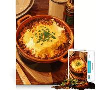 Puzzle for Teenagers 1000 Pieces Shepherd's Pie Illustration Flawless Edge Fun Mental Skill Game Quiet Fun Play Birthday Art Play (50x75cm)