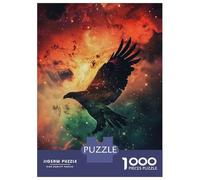 Puzzle for Teenagers 1000 Pieces Silhouette Galaxy Teenager Puzzles Brain Teaser Game Precision Cutting Unique Birthday And Gifts 52x38cm/1000pcs