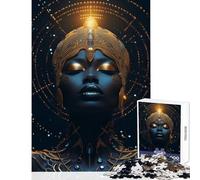 Puzzle for Teenagers 1000 Pieces Sleeping Black Beauty Toy Wall Decor Great Gift for Games Relaxing Games Artists Collection, Fine Art Size 50x75cm