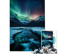 Puzzle for Teenagers 1000 Pieces Symphony of Light Help The Brain Exercise Pattern Assembly Toy Wall Decor for And 14 Years And over (38X26cm)