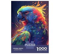 Puzzle for Teenagers 1000 Pieces The Chatty Parrot Puzzles for Adults Relaxing Games Wall Decoration Deal As Gifts for The Whole Family 38x26cm/1000pcs