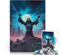 Puzzle for teenagers 1000 Pieces The Skull King Stressabbau Staycation Zeit totschlagen Eltern-Kind-Interaktion38x26cm