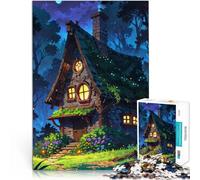 Puzzle for teenagers 1000 Pieces The Witch Cottage Geschenke zum Suchbegriff: "Herausfordernde Spiele" Heimdekoration52x38cm