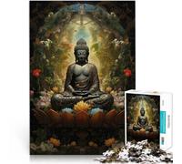 Puzzle for teenagers 2000 Pieces Buddha Art Analysis and logic 70x100cm Every Piece is Unique - Challenging Family Fun Game Suitable for and 14