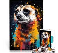Puzzle for teenagers 2000 Pieces Colorful Meerkat Stressabbau Schwierige Herausforderung Perfekte Dekoration70x100cm