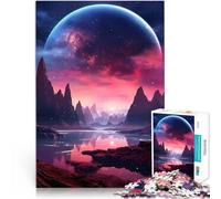 Puzzle for teenagers 2000 Pieces Cosmic Planet Landscape Pädagogisches Familienspiel Geschenke für Freunde und Familie70x100cm