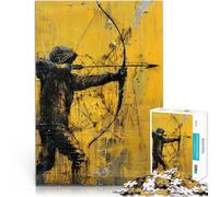 Puzzle for teenagers 2000 Pieces Urban Archer Dekomprimierendes intellektuelles Lernspielzeug Wanddekoration70x100cm