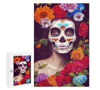 Puzzle for Teenagerss 1000 PCS 27 Sugar Scull Puzzle for Adults Relax Games But Fun And Humorous Unique Birthday And Gifts 1000 PCS