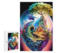 Puzzle for Teenagerss 1000 PCS Dragon's Egg Fantasy Landscape Puzzle for Adults Relax Games But Fun And Humorous Unique Birthday And Gifts 1000 PCS