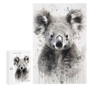 Puzzle for Teenagerss 1000 PCS Koala Beauty Wild Majesty Puzzles for Adults Brain Teaser Game Home Decoration Stress Reduction Gifts 1000 PCS