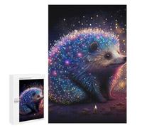 Puzzle for Teenagerss 1000 PCS Magical Hedgehog Illumination Puzzle for Adults Relax Games But Fun And Humorous Unique Birthday And Gifts 1000 PCS