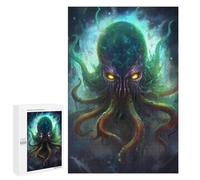 Puzzle for Teenagerss 1000 PCS Octopus with Glowing Eyes Puzzles for Adults Brain Teaser Game Home Decoration Stress Reduction Gifts 1000 PCS