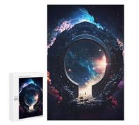 Puzzle for Teenagerss 1000 PCS Space Portal Magic Puzzles for Adults Fun Games Perfect Decoration Deal As Gifts for The Whole Family 1000 PCS