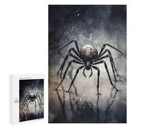 Puzzle for Teenagerss 1000 PCS Spider Beauty Black Ink Puzzles for Adults Brain Teaser Game Home Decoration Stress Reduction Gifts 1000 PCS