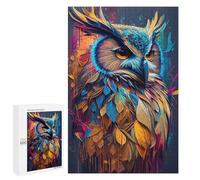Puzzle for Teenagerss 1000 PCS The Wise Owl Puzzles for Adults Brain Teaser Game Home Decoration Stress Reduction Gifts 1000 PCS