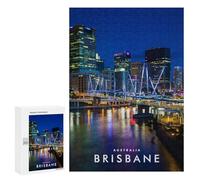Puzzle for Teenagerss 300 PCS Brisbane Australia Puzzles for Adults Fun Games Perfect Decoration Deal As Gifts for The Whole Family 300 PCS