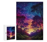 Puzzle for Teenagerss 300 PCS Enchanted Forest Pathway -15 Puzzle for Adults Relax Games But Fun And Humorous Unique Birthday And Gifts 300 PCS