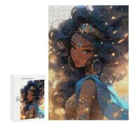 Puzzle for Teenagerss 300 PCS Enchanted Princess Portrait Puzzle for Adults Relax Games But Fun And Humorous Unique Birthday And Gifts 300 PCS