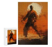 Puzzle for Teenagerss 300 PCS Graceful Karate Art Puzzles for Adults Brain Teaser Game Home Decoration Stress Reduction Gifts 300 PCS