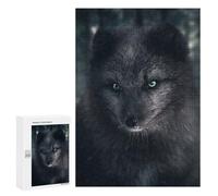 Puzzle for Teenagerss 300 PCS The Silver Fox Puzzles for Adults Brain Teaser Game Home Decoration Stress Reduction Gifts 300 PCS