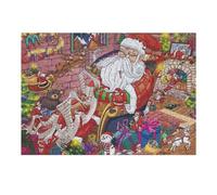 Puzzle for Teenagerss 38x26cm/1000pcs Christmas Jigsaw Puzzle Santa's Workshop Adventure Puzzles for Adults Family Games For Family Fun Deal As Gifts for The Whole Family 38x26cm/1000pcs