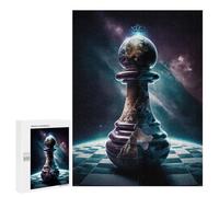 Puzzle for Teenagerss 500 PCS Chess Universe Puzzles for Adults Brain Teaser Game Home Decoration Stress Reduction Gifts 500 PCS