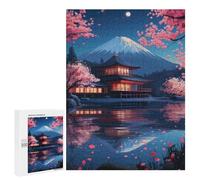 Puzzle for Teenagerss 500 PCS Epic Scenic Reflection Puzzles for Adults Fun Games Perfect Decoration Deal As Gifts for The Whole Family 500 PCS