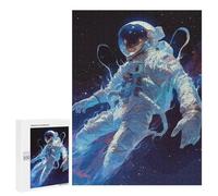 Puzzle for Teenagerss 500 PCS Painting Fantasy Astronaut Puzzles for Adults Brain Teaser Game Home Decoration Stress Reduction Gifts 500 PCS
