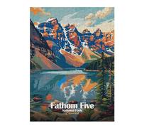 Puzzle for Teenagerss 52x38cm/1000pcs Fathom Five National Park Canada Adult Puzzles Hands-on Game But Fun And Humorous Help The Brain Exercise 52x38cm/1000pcs