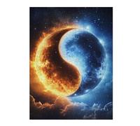 Puzzle for Teenagerss 52x38cm/1000pcs Yin Yang Celestial Jigsaws for Adults Hands-on Game Precision Cutting Unique Birthday And Gifts 52x38cm/1000pcs