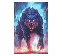 Puzzle for Teenagerss 75x50cm/1000pcs City Wolf Rampage Jigsaws for Adults Hands-on Game Precision Cutting Unique Birthday And Gifts 75x50cm/1000pcs