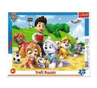 Puzzle Frame 25 Paw Patrol On The Trail Trefl Puzzle Top