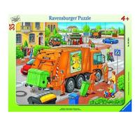 Puzzle Framed 35Pcs Garbage Truck Ravensburger Puzzle Top