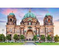 Puzzle from Girl 3D Puzzle 1000 Pieces City Lawn Germany Temple Architecture Sidewalk Palace Berlin Berlin Cathedral 38x52CM
