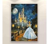 Puzzle Fun 1000 Pieces for Adults Modern Cinderella Castle for Players Who Like to Challenge The Difficult and Unlock More Complex Patterns in Hd