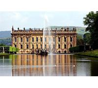 Puzzle game 1000 Pieces Jigsaw Puzzles Chatsworth House Diy Picture Decoration For The Home 52x38CM