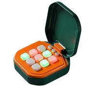 Puzzle Game - Cube Puzzles - 10cm Electronic Console Portable with Ultra-Thin Design, Battery Operated, Promotes Logic & Concentration - Ideal as a Gift for Children & Travel