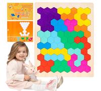 Puzzle Game - Interactive Wooden Game for Logic Thinking | Tangram Puzzle & Puzzle | for Boys Girls Teens