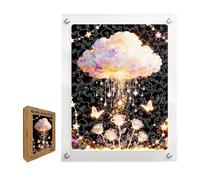 Puzzle Games for Adults,Diy Acrylic Cloud - Adult Puzzle Games,for Preschool Kids Boys Girls Christmas Birthday Holiday Plane Travel