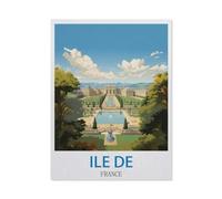 Puzzle,Île-de-France,For Children And Adults Wooden Personalized Puzzle Fun Game 1000pcs-Q50x70cmJ184