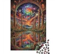 Puzzle Jigsaw for Adults 1000 Pieces, Fantasy Cosmic Arch, Impossible Hard Difficult Challenging, Home Decoration, Gift Men Women 52x38cm/1000pcs