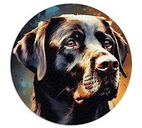 puzzle jigsaws 1000 pieces for adults Labrador Dog spheric Jigsaw Puzzle Recycled Cardboard 26.5x26.5inch