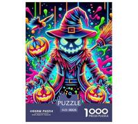 Puzzle Jumbie Pumpkins 1000 Piece Jigsaw Educational Games Halloween Theme Decoration Puzzle Gifts for Men for Both Adults And Children 38x26cm/1000pcs